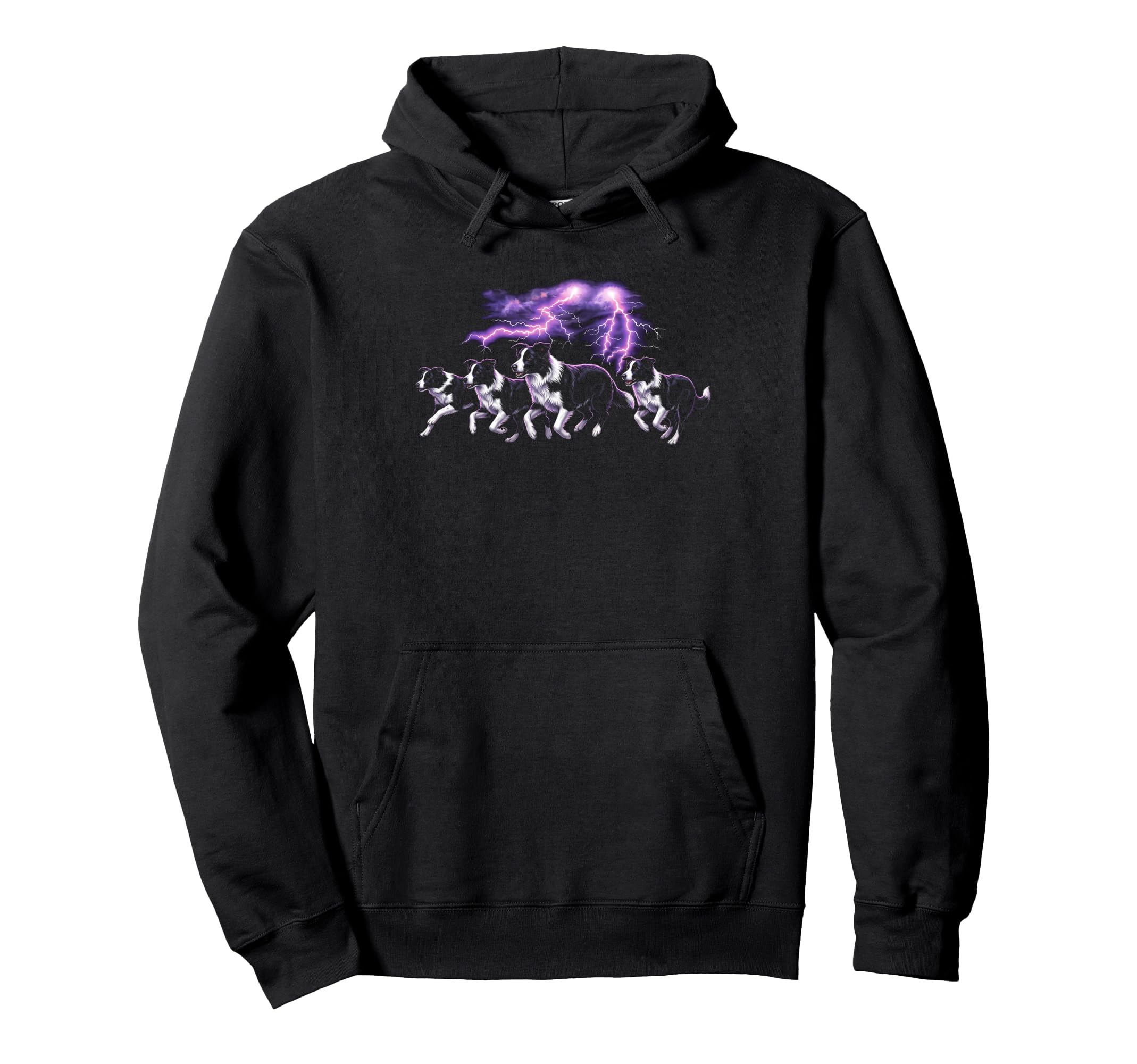 Border Collie 90S Dog Lover 80S Border Hoodie - Novelty Apparel for Adults - T-Shirt, Sweatshirt, Hoodie