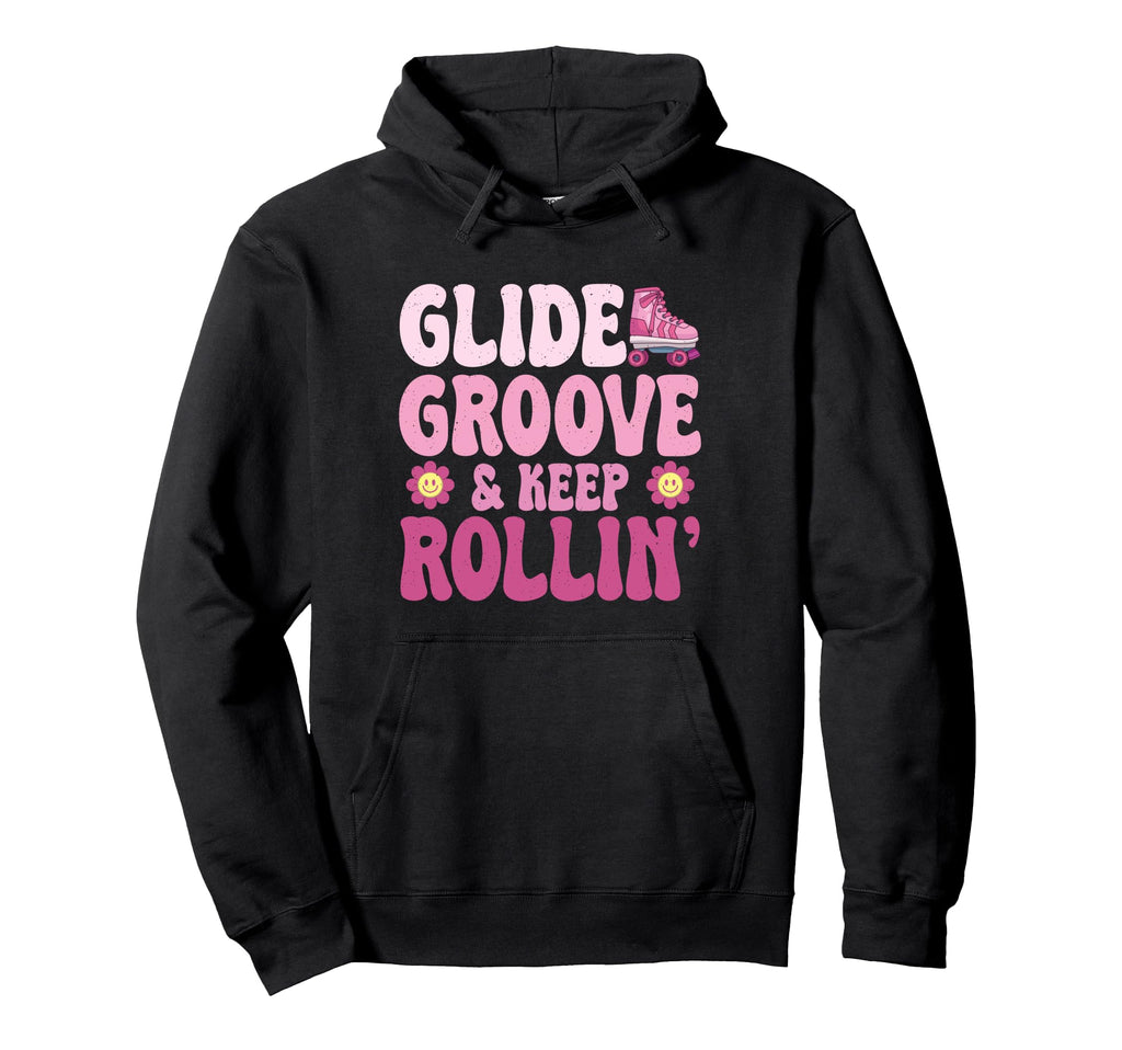 Roller Skating Roller Skates Hoodie - Minimalist Print Men Women - T-Shirt, Sweatshirt, Hoodie
