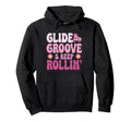 Roller Skating Roller Skates Hoodie - Minimalist Print Men Women - T-Shirt, Sweatshirt, Hoodie