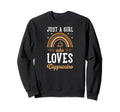 Just Who Loves Cappuccino Sweatshirt - Fun Novelty Design Men Women - T-Shirt, Sweatshirt, Hoodie