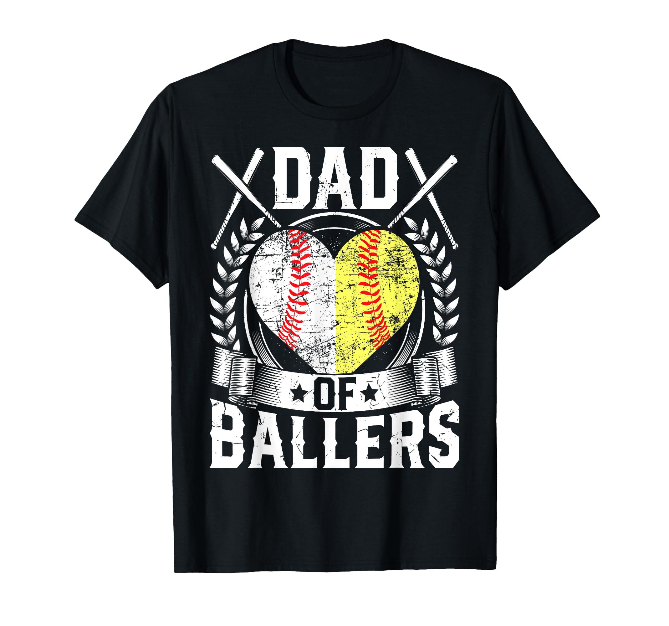 Fathers Day Baseball Lover Dad T-Shirt - Fun Novelty Design Men Women - T-Shirt, Sweatshirt, Hoodie