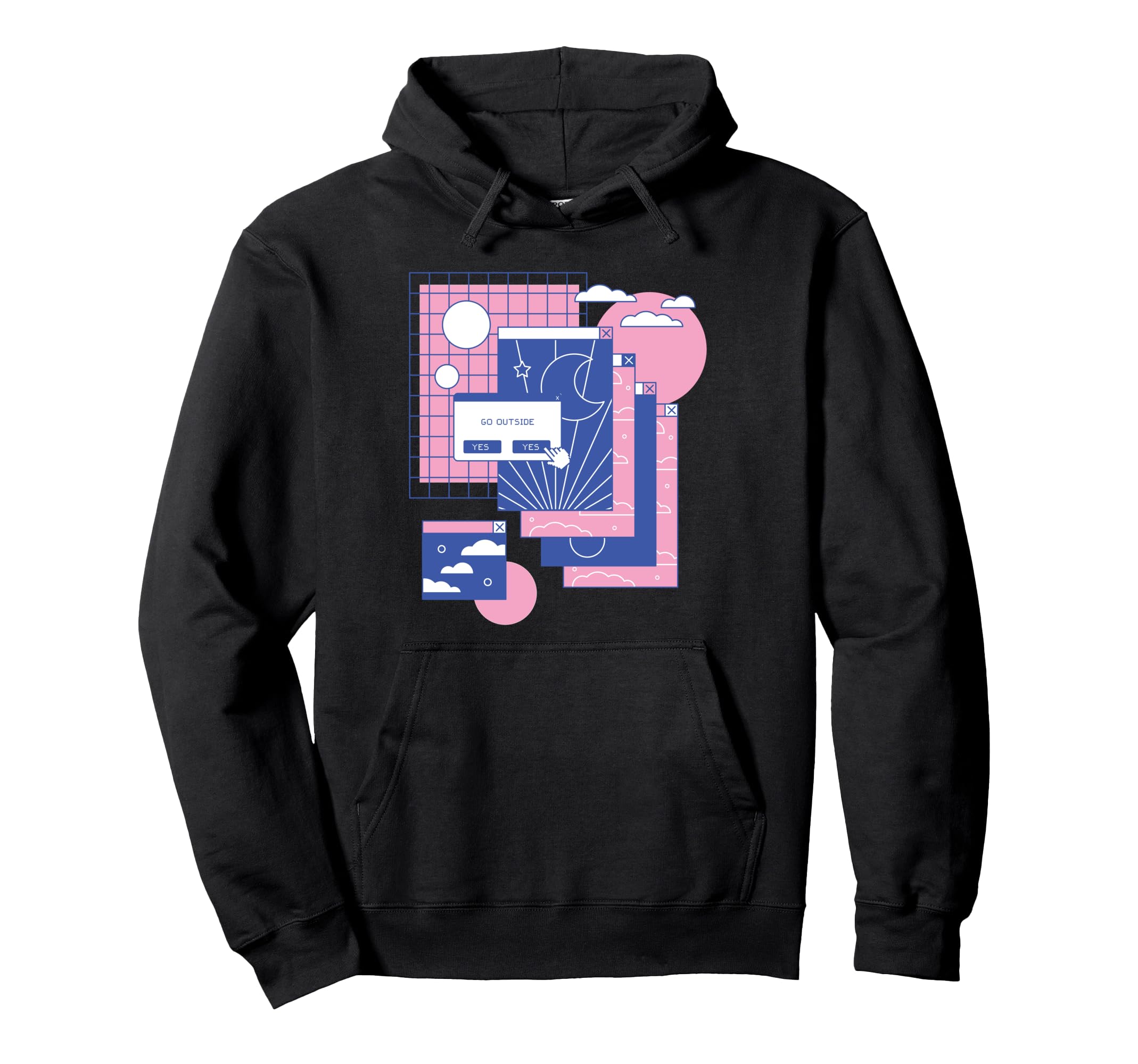 Vaporwave Aesthetic 80S 90S Streetwear T-Shirt - Trendy Graphic for Adults - T-Shirt, Sweatshirt, Hoodie