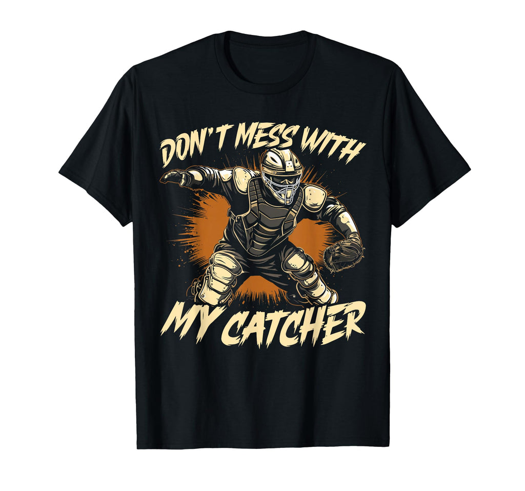 Baseball Catcher Mama Best Mom Ever T-Shirt - Unique Graphic Men Women - T-Shirt, Sweatshirt, Hoodie