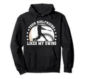 Your Girlfriend Likes My Swing Funny Hoodie - Minimalist Print Men Women - T-Shirt, Sweatshirt, Hoodie