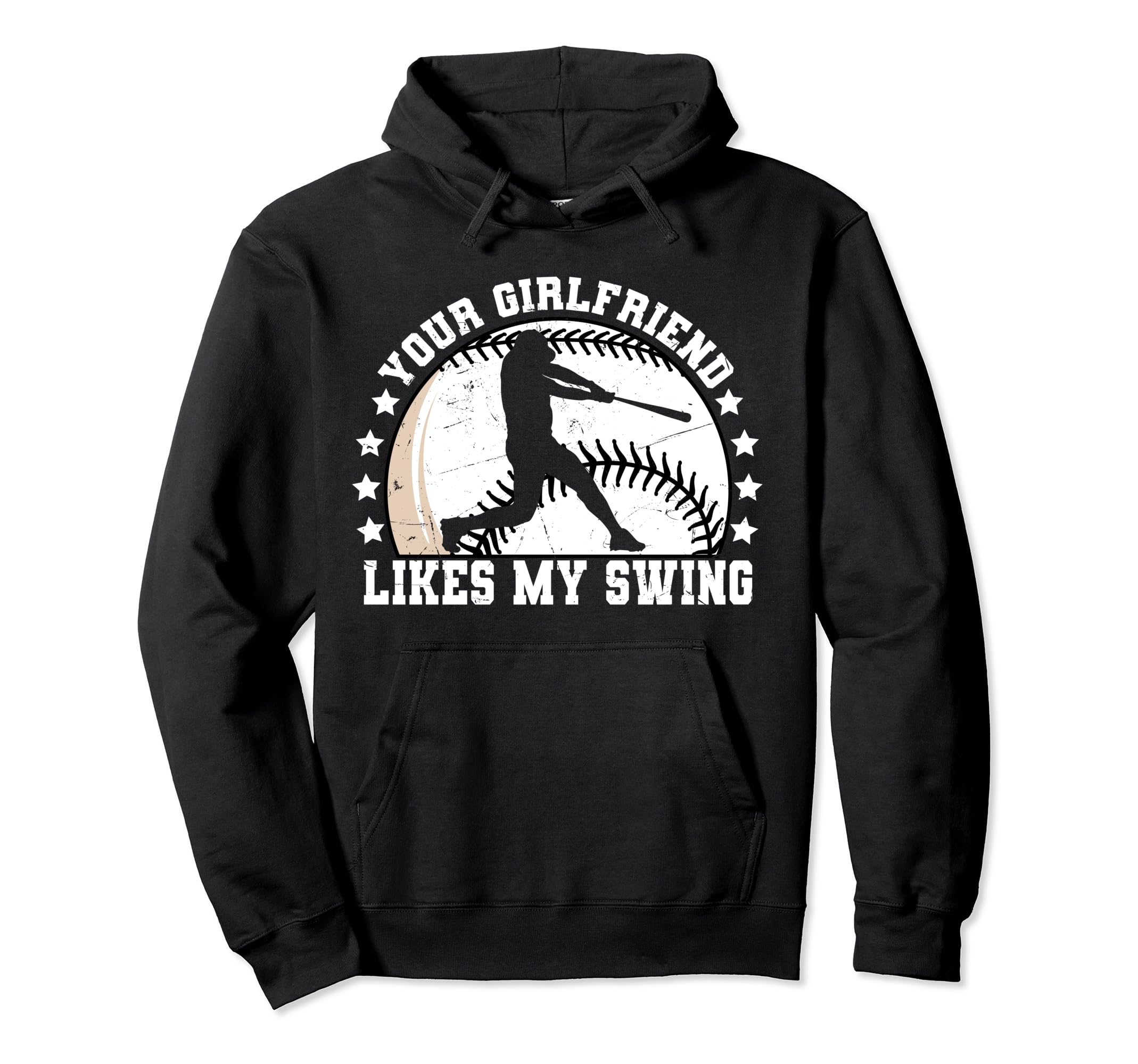 Your Girlfriend Likes My Swing Funny Hoodie - Minimalist Print Men Women - T-Shirt, Sweatshirt, Hoodie