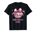 Birthday Coquette Bow Disco Ball T-Shirt - Streetwear Style Men Women - T-Shirt, Sweatshirt, Hoodie