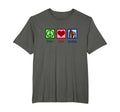 Gorilla Peace Love Gorillas T-Shirt - Unique Graphic Men Women - T-Shirt, Sweatshirt, Hoodie