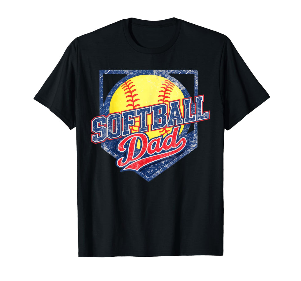 Softball Mom Dad Softball Game Day Vibes T-Shirt - Trendy Graphic Unisex - T-Shirt, Sweatshirt, Hoodie