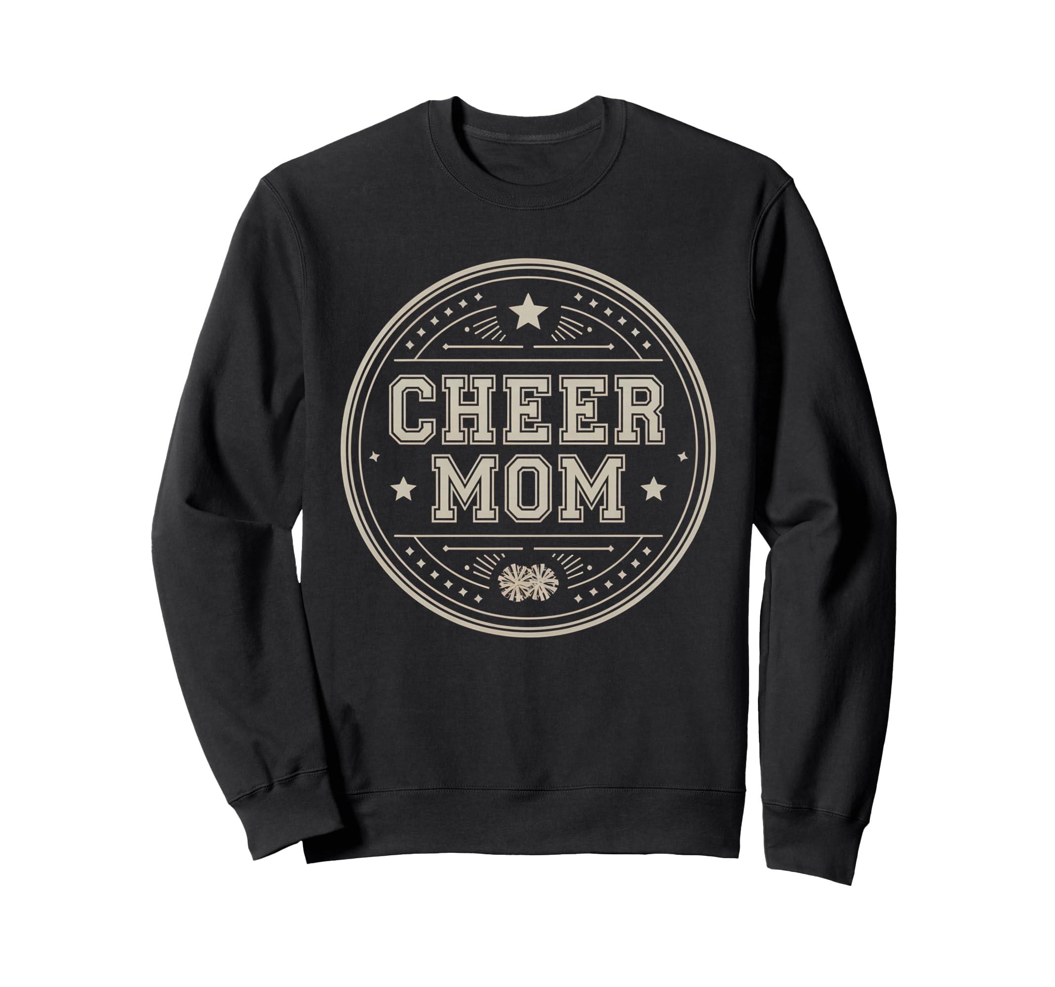 Cheer Mom Mother Bow Cheerleader Game Sweatshirt - Custom Art Print Unisex - T-Shirt, Sweatshirt, Hoodie