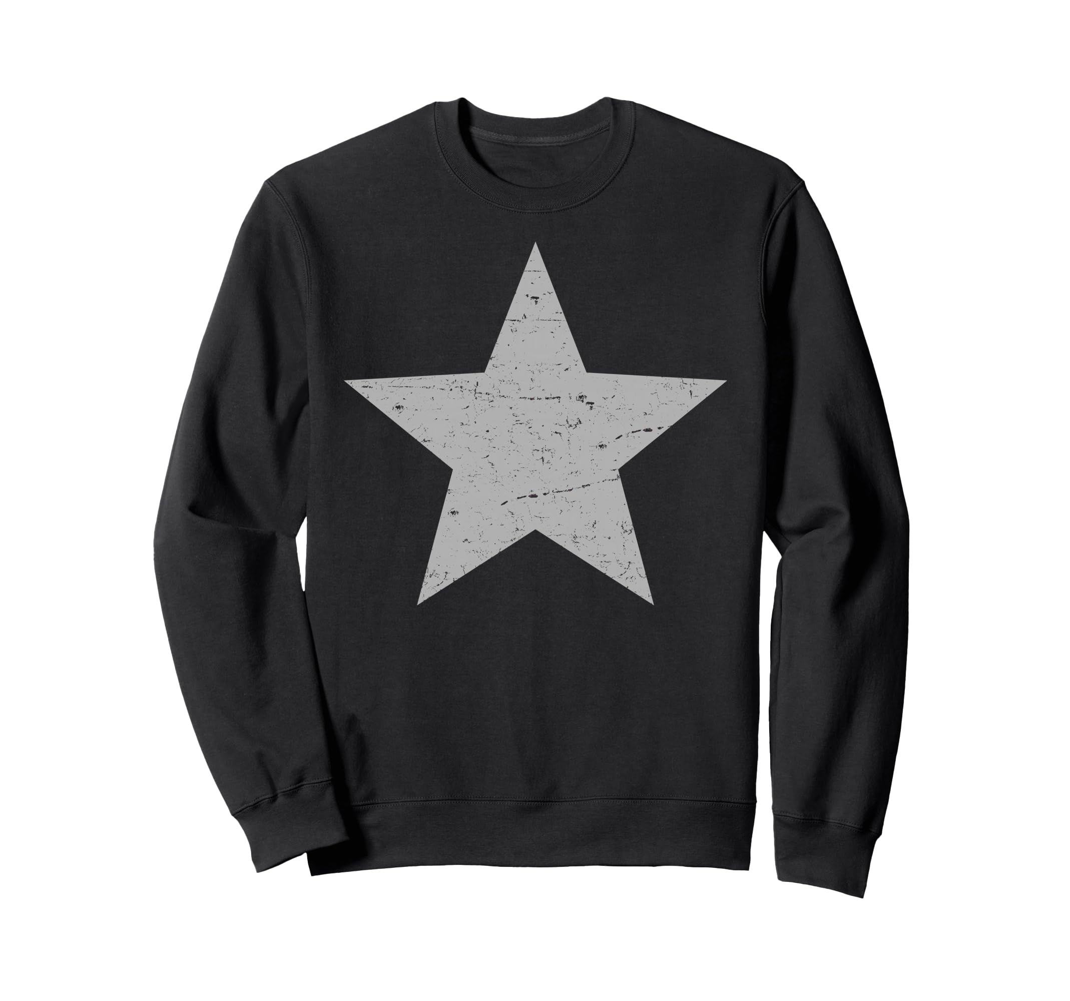 Grunge Alternative Distressed Gray Sweatshirt - Graphic Print for Adults - T-Shirt, Sweatshirt, Hoodie