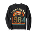 1984 Cassette Tape 42Nd Birthday Sweatshirt - Trendy Graphic Unisex - T-Shirt, Sweatshirt, Hoodie