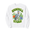Shoebill Stork Groovy Floral Sweatshirt - Fun Novelty Design for Adults - T-Shirt, Sweatshirt, Hoodie