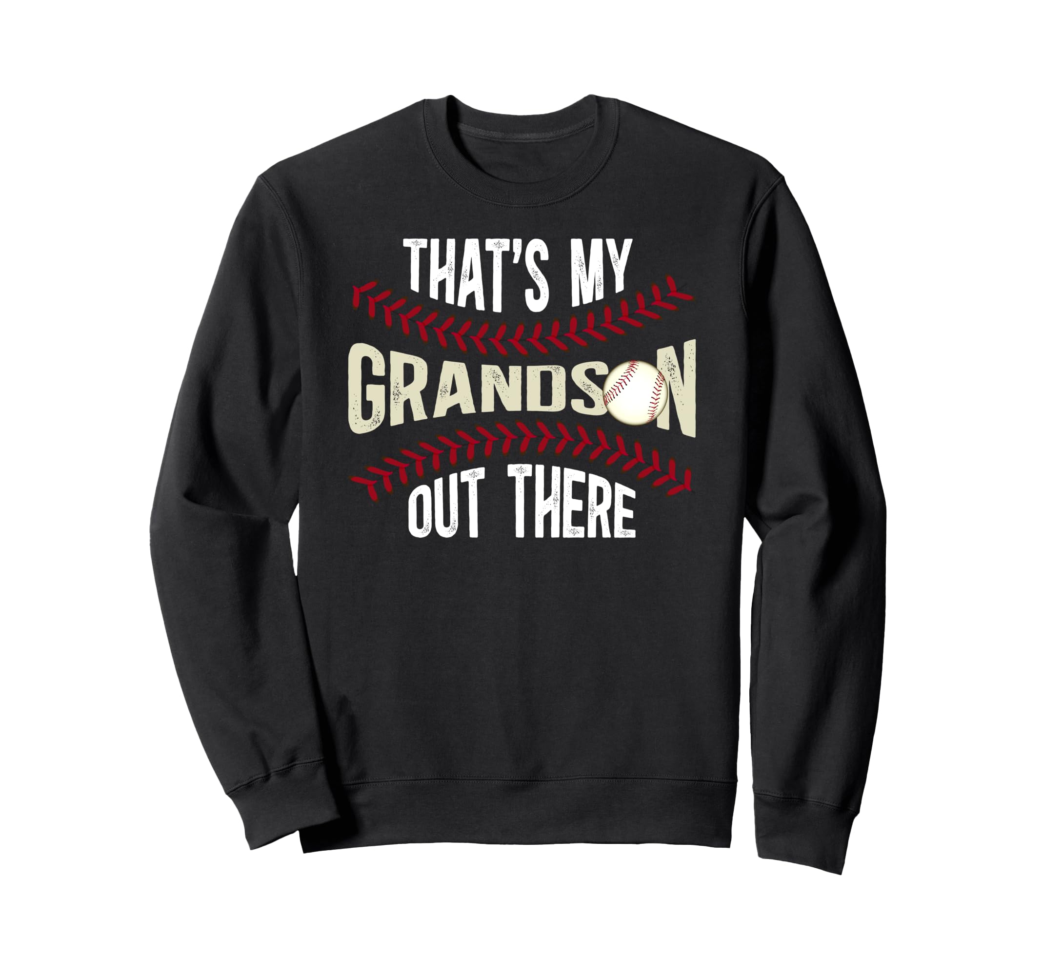Proud Baseball Grandpa Baseball Sweatshirt - Fun Novelty Design for Adults - T-Shirt, Sweatshirt, Hoodie