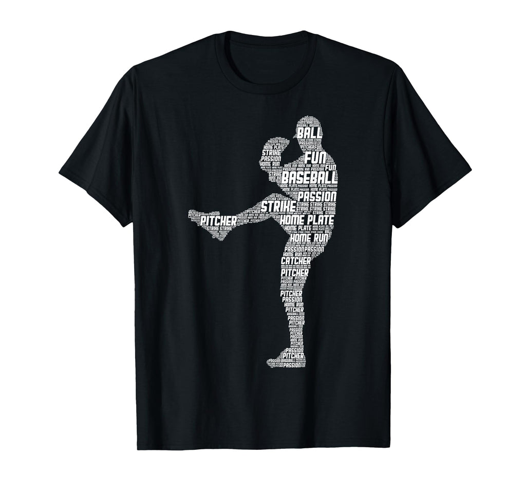 Baseball Pitcher Baseball Player T-Shirt - Trendy Graphic for Adults - T-Shirt, Sweatshirt, Hoodie