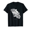 Carlsbad Map Distressed T-Shirt - Trendy Graphic Men Women - T-Shirt, Sweatshirt, Hoodie