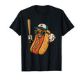 Baseball Hot Dogs Funny Baseball Hot Dog T-Shirt - Trendy Graphic Unisex - T-Shirt, Sweatshirt, Hoodie