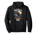 Baseball Dad Fathers Day Hoodie - Trendy Graphic Men Women - T-Shirt, Sweatshirt, Hoodie