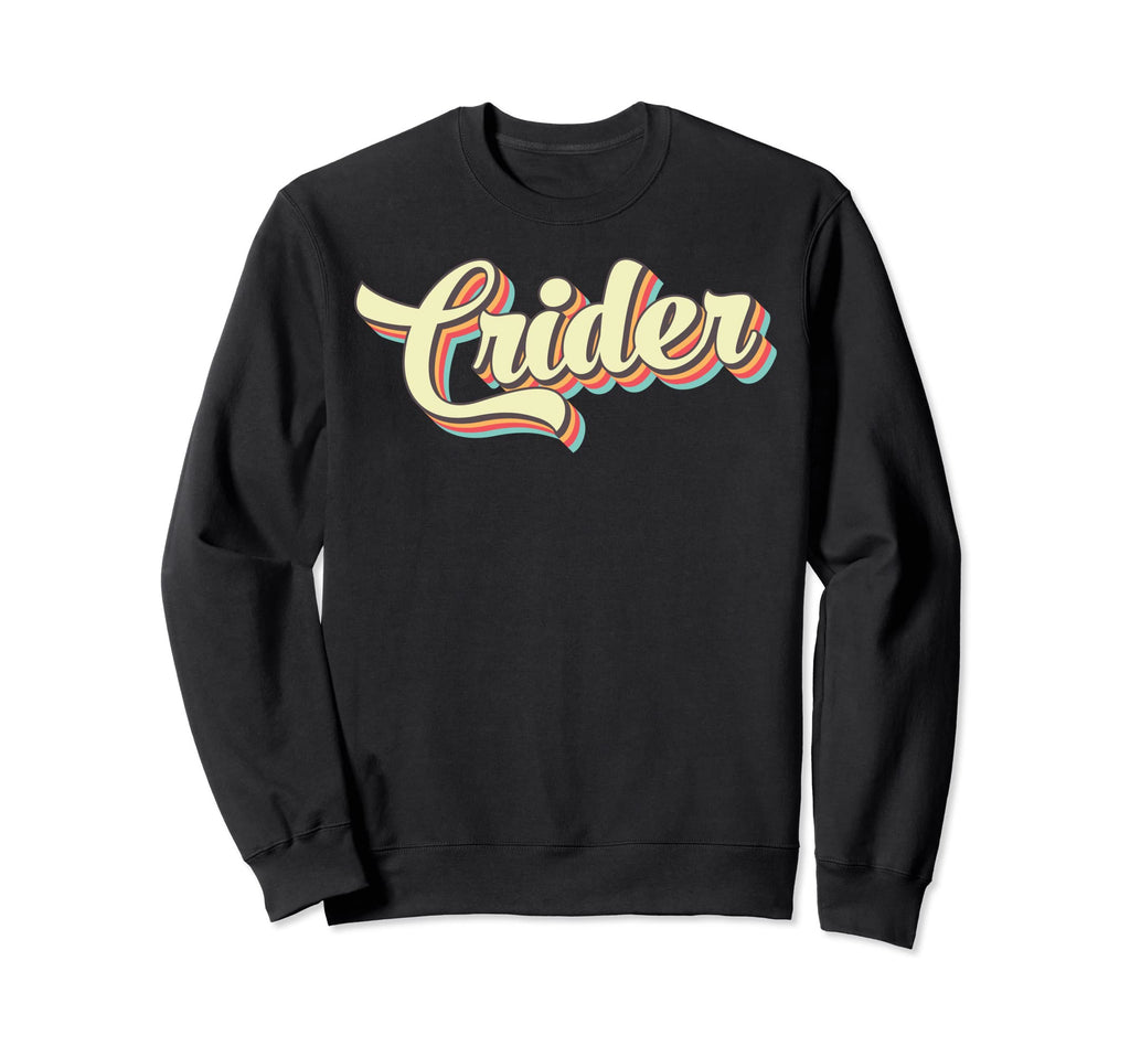 Crider Art Baseball Font Sweatshirt - Novelty Apparel Men Women - T-Shirt, Sweatshirt, Hoodie