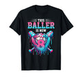This Baller Is Now 8 Year Old Birthday T-Shirt - Custom Art Print Unisex - T-Shirt, Sweatshirt, Hoodie