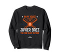 My House Javier Baez Mlbpa New York Sweatshirt - Custom Art Print Unisex - T-Shirt, Sweatshirt, Hoodie
