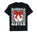 Baseball Sister Coquette Bow Sport T-Shirt - Streetwear Style Unisex - T-Shirt, Sweatshirt, Hoodie