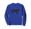 Bengal Tiger Distressed Bengal Tiger Sweatshirt - Trendy Graphic Men Women - T-Shirt, Sweatshirt, Hoodie