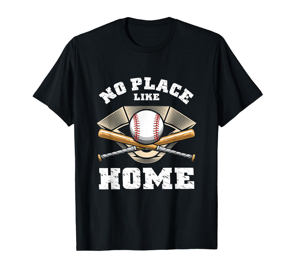 No Place Like Home Pitcher Catcher T-Shirt - Minimalist Print Unisex - T-Shirt, Sweatshirt, Hoodie