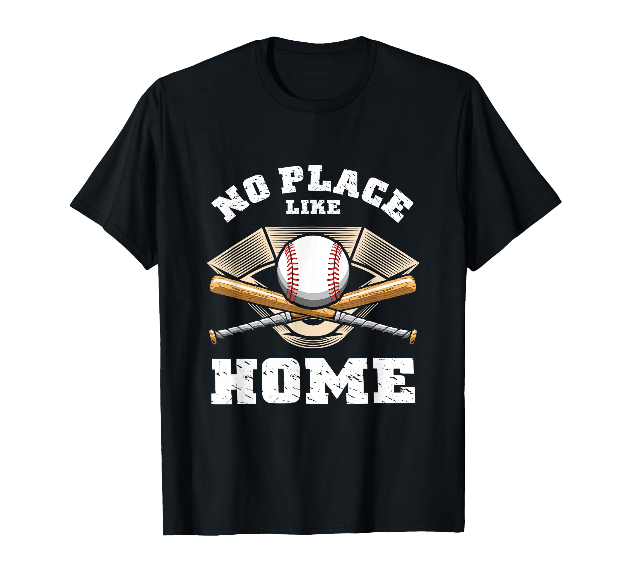 No Place Like Home Pitcher Catcher T-Shirt - Minimalist Print Unisex - T-Shirt, Sweatshirt, Hoodie