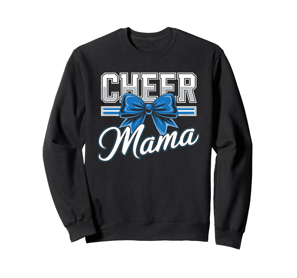 Cheer Mom Mother Bow Cheerleader Game Sweatshirt - Minimalist Print Unisex - T-Shirt, Sweatshirt, Hoodie