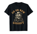 Western Country Cowboy Opossum Go T-Shirt - Casual Everyday Wear Men Women - T-Shirt, Sweatshirt, Hoodie
