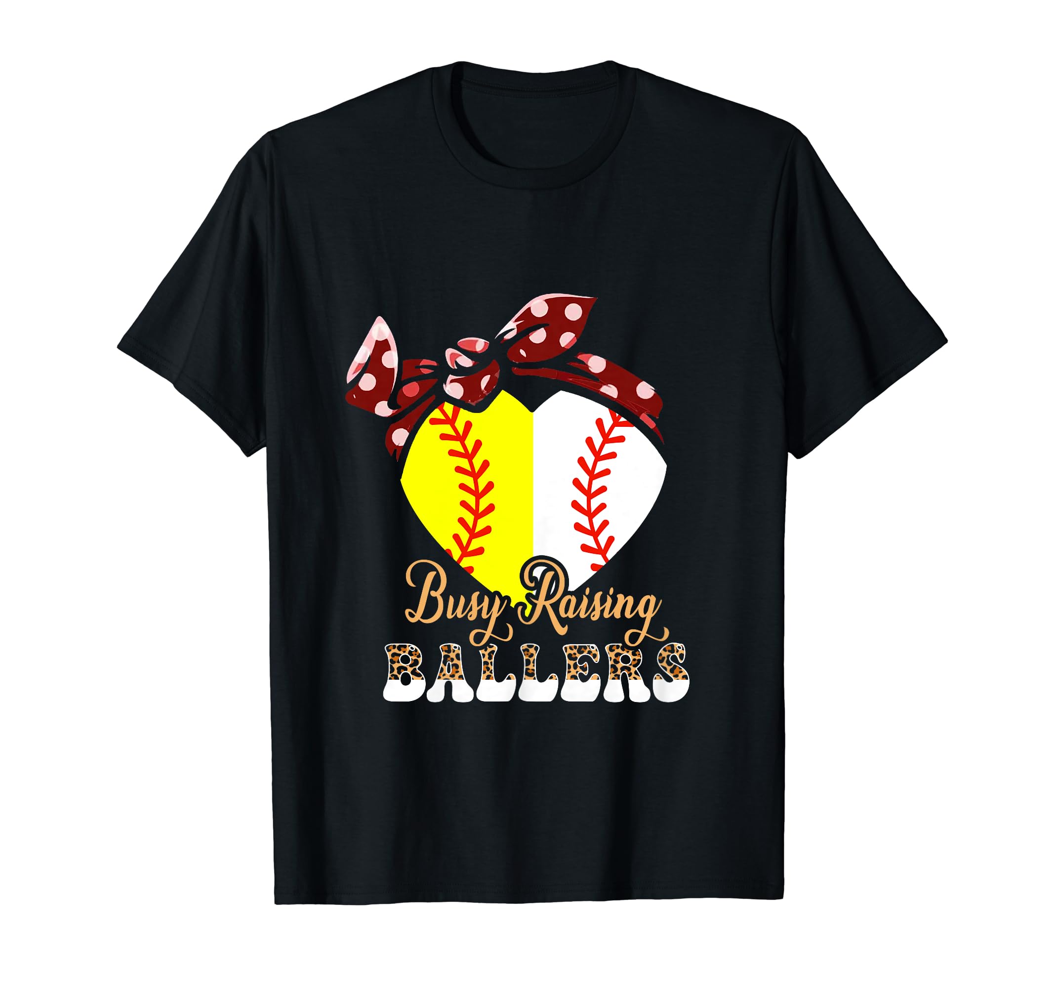 Busy Raising Ballers Grandma Ballers T-Shirt - Graphic Print Men Women - T-Shirt, Sweatshirt, Hoodie