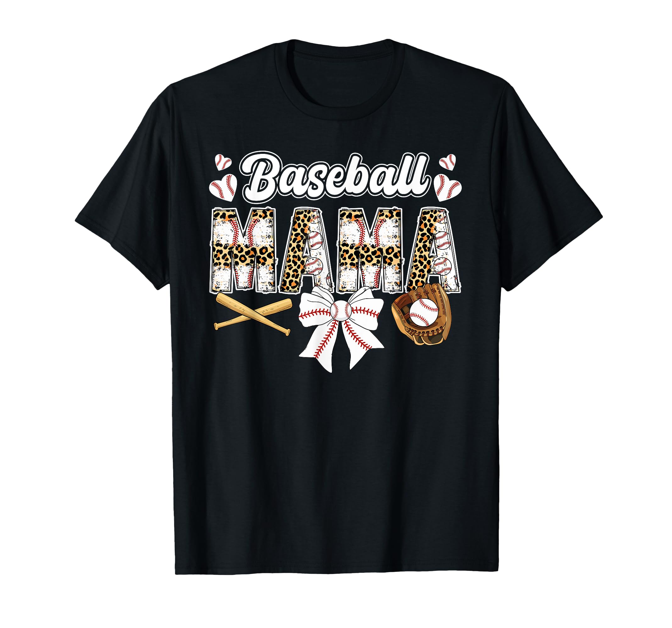 Baseball Mama Coquette Baseball Mom T-Shirt - Custom Art Print Men Women - T-Shirt, Sweatshirt, Hoodie