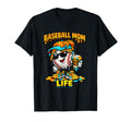 Ice Cream Drip Baseball Mom Life Drip T-Shirt - Novelty Apparel for Adults - T-Shirt, Sweatshirt, Hoodie