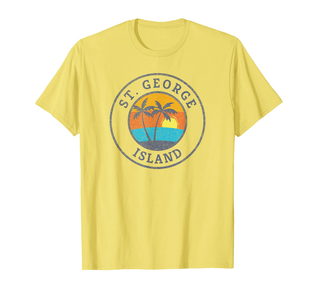 St George Island Florida Usa Distressed T-Shirt - Trendy Graphic Men Women - T-Shirt, Sweatshirt, Hoodie