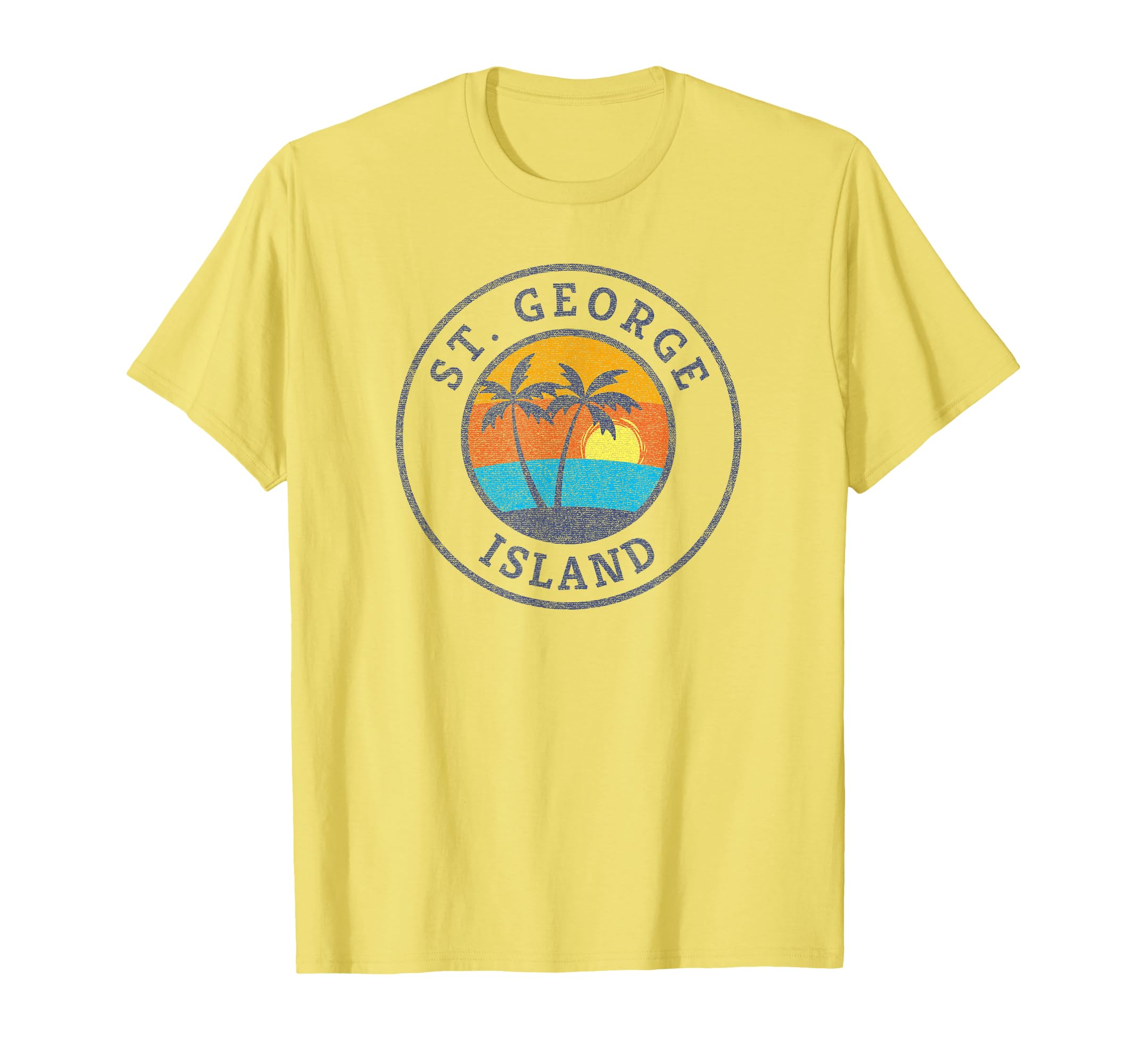St George Island Florida Usa Distressed T-Shirt - Trendy Graphic Men Women - T-Shirt, Sweatshirt, Hoodie