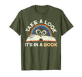 Take Its Book Reading Rainbow T-Shirt - Trendy Graphic Men Women - T-Shirt, Sweatshirt, Hoodie