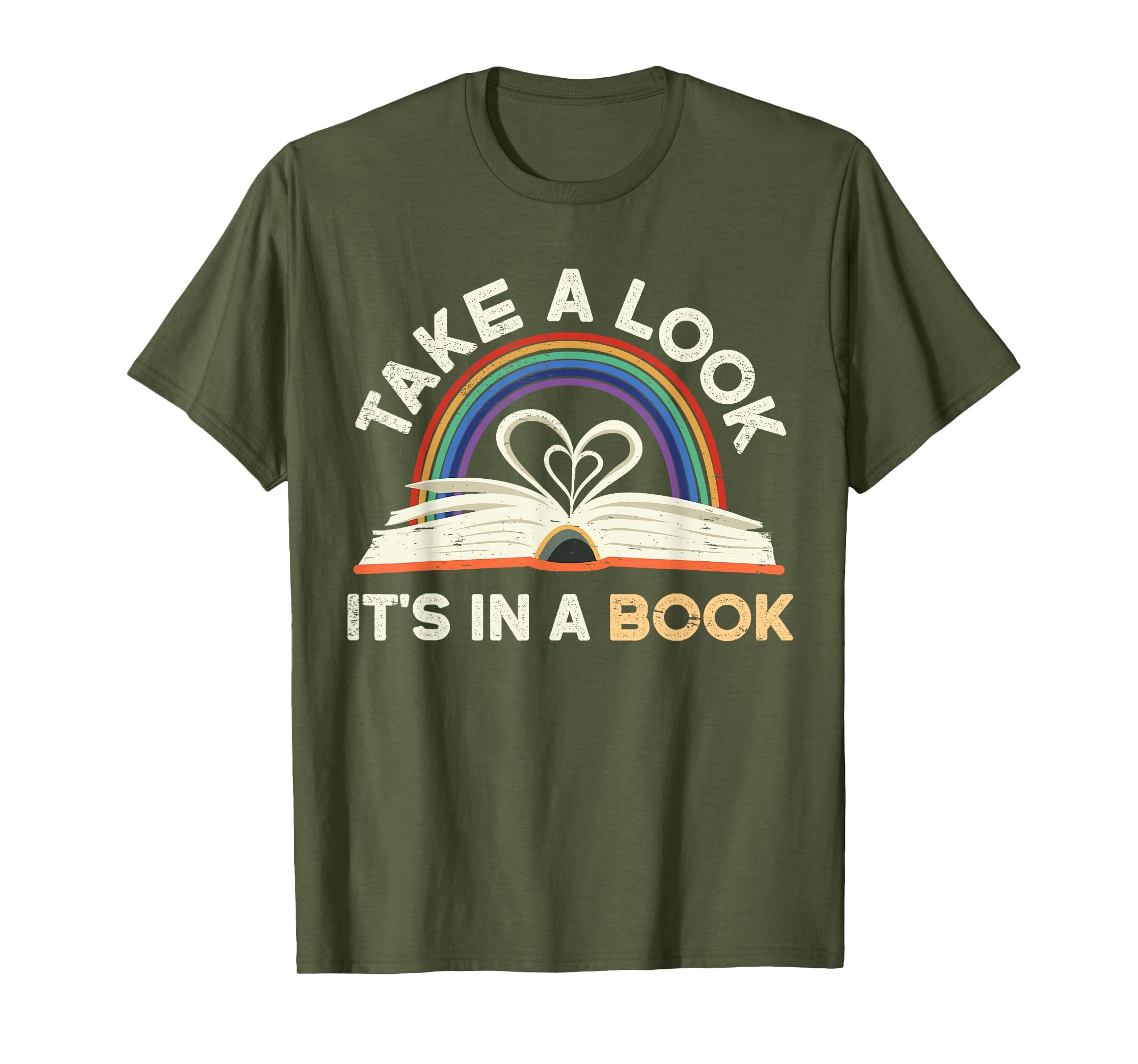 Take Its Book Reading Rainbow T-Shirt - Trendy Graphic Men Women - T-Shirt, Sweatshirt, Hoodie