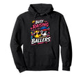 Busy Raising Ballers Softball Hoodie - Aesthetic Graphic for Adults - T-Shirt, Sweatshirt, Hoodie