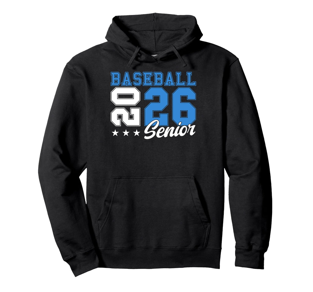 Baseball Senior Night Baseball Senior 2026 Hoodie - Unique Graphic Unisex - T-Shirt, Sweatshirt, Hoodie