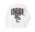 Aesthetic Back Dragon Y2K Streetwear Sweatshirt - Fun Novelty Design Unisex - T-Shirt, Sweatshirt, Hoodie