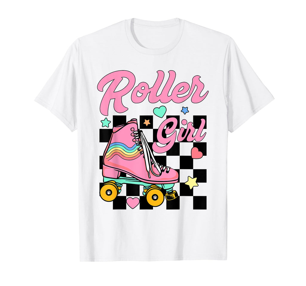 Roller Groovy Matching Roller Skating Skater T-Shirt - Graphic Print Unisex - T-Shirt, Sweatshirt, Hoodie