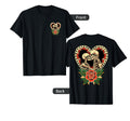 Lovers Skeletons Traditional Tattoo Alt T-Shirt - Novelty Apparel Unisex - T-Shirt, Sweatshirt, Hoodie