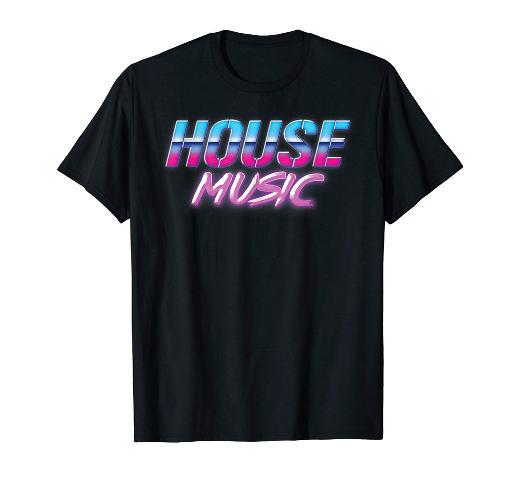House Music 80S Vaporwave Aesthetic Edm T-Shirt - Trendy Graphic for Adults - T-Shirt, Sweatshirt, Hoodie