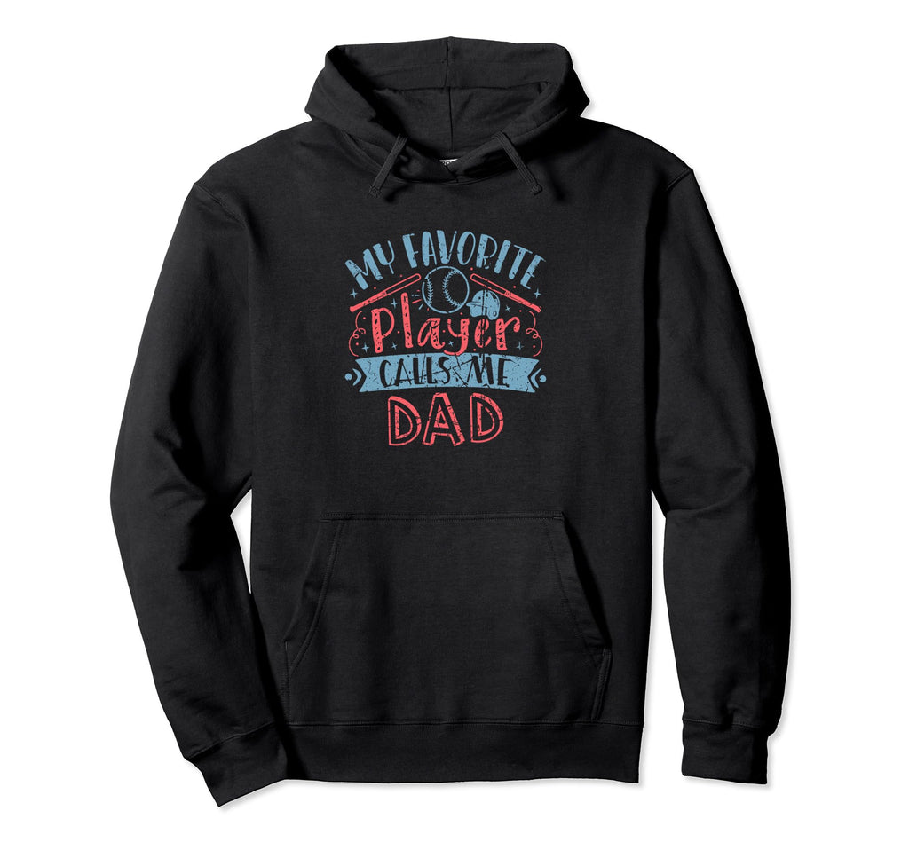 My Favorite Baseball Softball Hoodie - Fun Novelty Design for Adults - T-Shirt, Sweatshirt, Hoodie