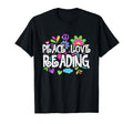 Peace Love Reading T-Shirt - Minimalist Print Unisex - T-Shirt, Sweatshirt, Hoodie