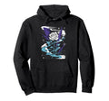 Rose Moon Mystical Soft Grunge Hoodie - Unique Graphic for Adults - T-Shirt, Sweatshirt, Hoodie