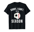 Sorry I Cant Its Soccer And Baseball T-Shirt - Aesthetic Graphic Unisex - T-Shirt, Sweatshirt, Hoodie