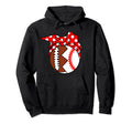 Football Baseball Player Mom Funny Ball Mom Hoodie - Unique Graphic Unisex - T-Shirt, Sweatshirt, Hoodie