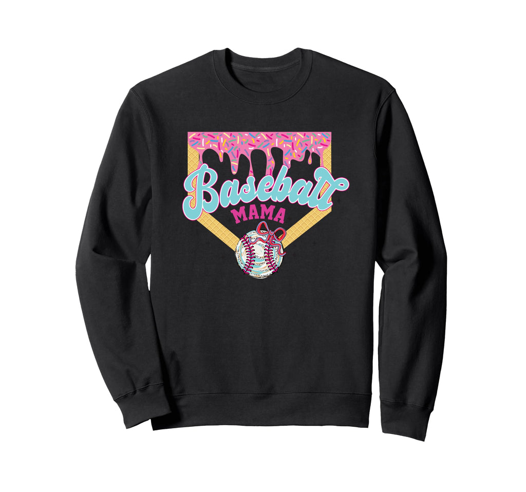 Baseball Mama Delightful Sporting Sweatshirt - Streetwear Style Unisex - T-Shirt, Sweatshirt, Hoodie