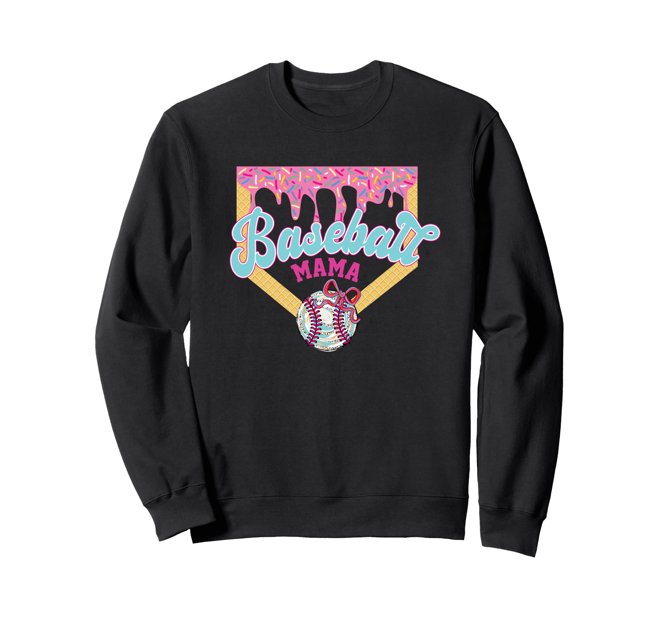 Baseball Mama Delightful Sporting Sweatshirt - Streetwear Style Unisex - T-Shirt, Sweatshirt, Hoodie